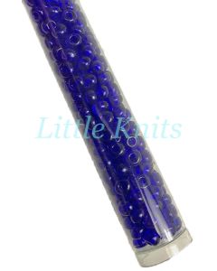 6/0 Czech Seed Beads  - Dark Sapphire (Color #30100) 20 Gram Tube