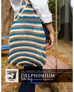 Delphinium Tote Crochet Pattern (PDF File)