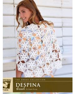 Juniper Moon Despina Crochet Shawl (Print Copy) -  FREE WITH PURCHASES OF $25 OR MORE - ONE FREE GIFT PER PERSON/PURCHASE PLEASE