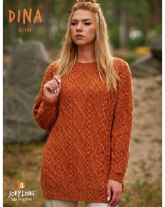 A Jody Long Alba Pattern - Dina Sweater - Free with Purchases of 7 Skeins of Alba (Print Pattern) 
