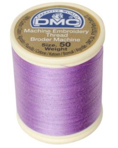 DMC Machine Embroidery Thread, Size 50 - Lilac (Color #209)
