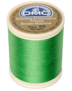 DMC Machine Embroidery Thread, Size 50 - Chartreuse  (Color #702)