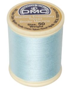 DMC Machine Embroidery Thread, Size 50 - Seafoam (Color #747)