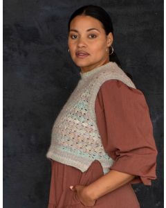 A Berroco Dulce Pattern - Odette Vest (Crochet) (PDF File)