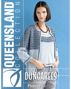 A Queensland Dungarees Pattern - Phoebe Twin Set (PDF File)