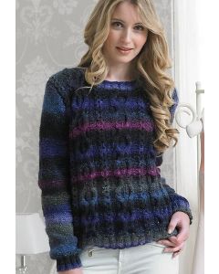 A Noro Silk Garden Pattern - Elegant Sweater (PDF File) on sale at little knits 