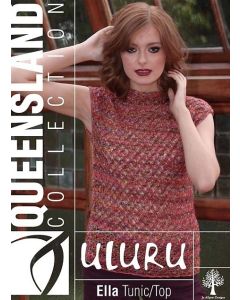 Ella Tunic Top - Free with Queensland Uluru purchases of 2 or more skeins (PDF File)