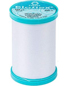 Coats & Clark Eloflex Stretch Thread - White (Color #S992-100)