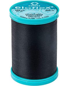 Coats & Clark Eloflex Stretch Thread - Black (Color #S992-900)