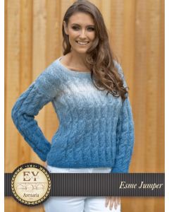 Euro Yarns Select Arenaria Pattern - Esme Jumper Cowl (PDF) free knitting pattern at Little Knits