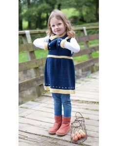 Fair Isle Pinafore, Mitts, Cowl & Leg Warmers by West Yorkshire Spinners - Free with Orders of $20 or More/ONE FREE GIFT PER PERSON/PURCHASE PLEASE