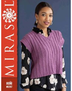 A Mirasol Huni Pattern - Faye Cropped Vest (PDF File)