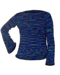 Lorna's Laces - Flared Sleeve Pullover Pattern (Print Copy)