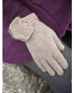 A Berroco Ultra Alpaca Light Pattern - Fluorite (PDF File) glove knitting pattern on sale at Little Knts