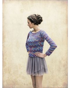 A Louisa Harding Noema Pattern - Flutterby - Free with Purchases of 6 Skeins of Noema (Print Pattern)