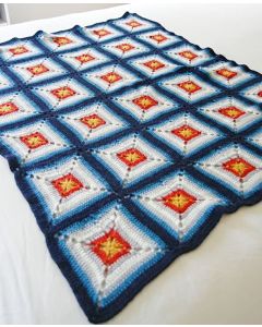 Frankie Blanket (Crochet) - A Berroco Vintage Baby Pattern (PDF File)
