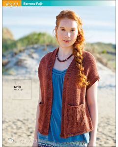 Tarim (on Cover) - Included in the Berroco Fuji Book #327 (purchase only one copy for all patterns shown)