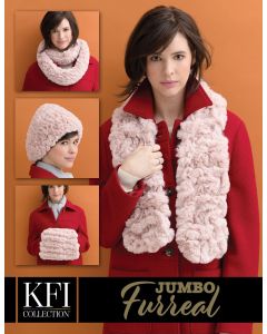 A Jumbo Furreal Pattern - Kodiak Winter Accessories - Free with Purchases of 1 Skein of Furreal (Print Pattern) 