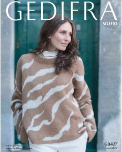 A Gedifra Soffio Pattern - Sweater G0427 (PDF File)