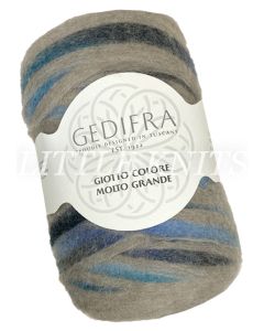 Gedifra Giotto Colore Molto Grande - Teal, Khaki, Sky (Color #2002) - BIG 200 GRAM SKEINS