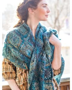 A Berroco Tiramisu Pattern - Gentian Shawl (Crochet) - FREE LINK IN DESCRIPTION, NO NEED TO ADD TO CART