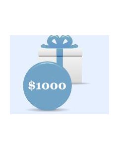 $1000 Gift Certificate