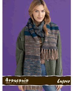 Gloria Scarf - Free with Purchase of 6 or More Skeins of Lujoso (PDF File)