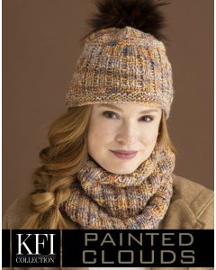 Greta Hat and Cowl - Free with Purchases of 2 Skeins of Painted Clouds (PDF File)
