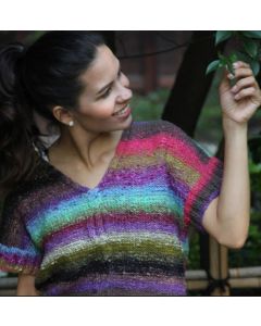 Half Sleeve Top - Free Download with Purchase of 3 Skeins of Noro Taiyo