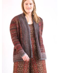 A Berroco Tiramisu Knitting Pattern Hartwick Cardigan on sale at Little Knits