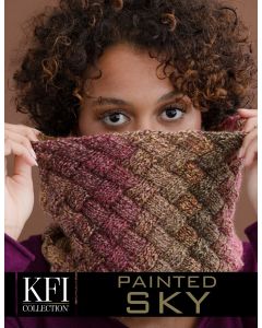 A Knitting Fever Painted Sky Pattern - Harvest Cowl (PDF)