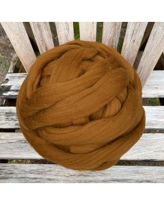 Brown Sheep Superwash Wool Roving - Hazelnut - One Pound Bag