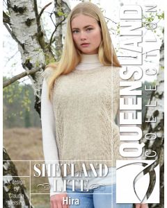 A Queensland Shetland Lite Pattern - Hira Slipover - Free with purchases of 3 skeins of Shetland Lite (Print Pattern)