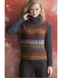 Noro Pattern - Houndstooth Pullover (PDF File)