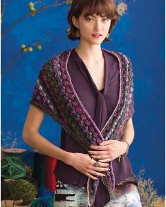 A Noro Silk Garden Lite - Hyacinth Stitch Shawl (PDF File)