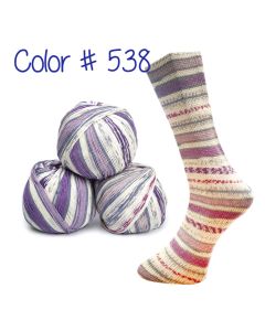Lungauer Sockenwolle Seide - Lavender Haze (Color #538)