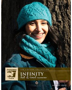 A Juniper Moon Herriot Great Pattern - Infinity Hat & Cowl - Free with Purchases of 1 Skein of Herriot Great (Print Pattern) 