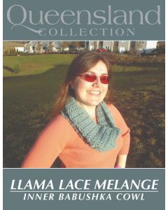 A Queensland Llama Lace Pattern - Inner Babushka Cowl (PDF)