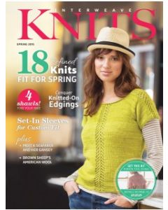 Interweave Knits - Spring 2015 Cover
