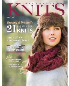 Interweave Knits - Winter 2015 Cover (Fall River Cowl)