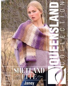 A Queensland Shetland Lite Pattern - Janey Stole - Free with purchases of 6 skeins of Shetland Lite (Print Pattern)