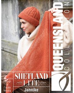 A Queensland Shetland Lite Pattern - Jannike Stole - Free with purchases of 2 skeins of Shetland Lite (Print Pattern)
