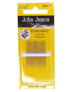 John James Embroidery Needles - Size #10