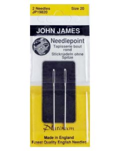 John James Platinum Tapestry Needlepoint - Size #20