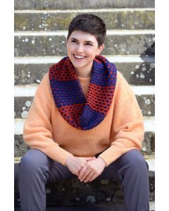 A Nuble Pattern - Katalina Infinity Cowl (PDF) - FREE WITH ORDERS OF 6 SKEINS OF NUBLE (ONE FREE PATTERN PER ORDER)
