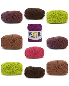 Hikoo Kenzie MYSTERY BAG - (10 Skeins) - Colors Picked by Little Knits