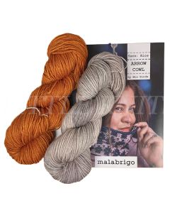 !Malabrigo Rios Cowl Kit - Pumpkin Spice (Kit #25) - FREE SHIPPING within the Contiguous U.S. for orders that include this kit.