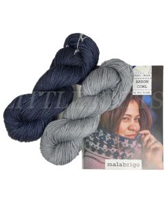 !Malabrigo Rios Cowl Kit - Dolphin Cove (Kit #30) - FREE SHIPPING within the Contiguous U.S. for orders that include this kit.