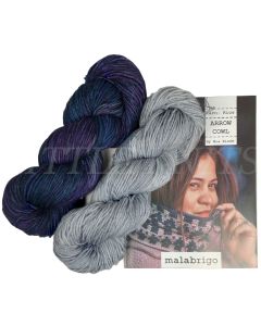 !Malabrigo Rios Cowl Kit - Midnight in Paris (Kit #31) - FREE SHIPPING within the Contiguous U.S. for orders that include this kit.