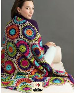 Koko Crochet Blanket - A Noro Malvinas Pattern (PDF File)